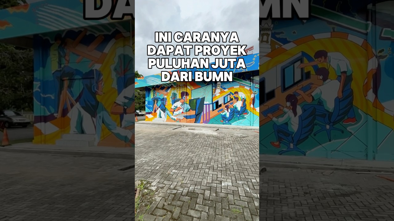 Cara saya dapat proyek besar di BUMN #mural #Umkm