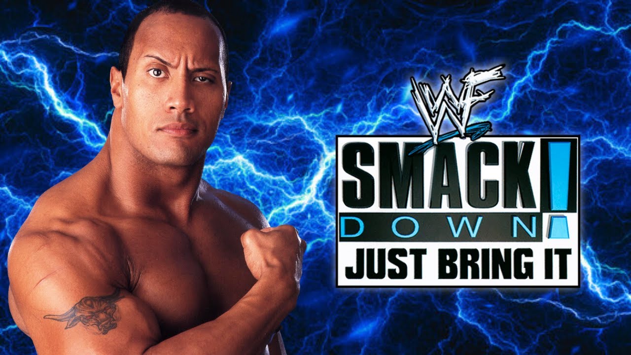 WWF SmackDown! Just Bring It - The Rock - Story Mode - Gameplay Walkthrough - Part 1 - Rock Bottom!