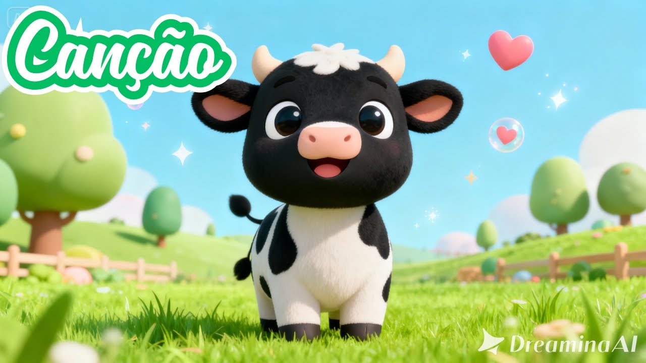 🎶🐮 Boi da Cara Preta Filhote — Música Infantil Super Fofa! 🌟✨