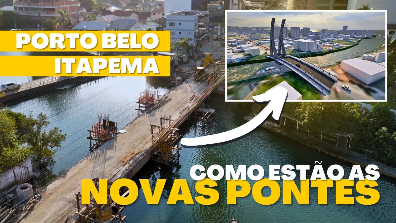 Novas Pontes de Itapema/Porto Belo que Prometem Melhorar o Trânsito da Região!