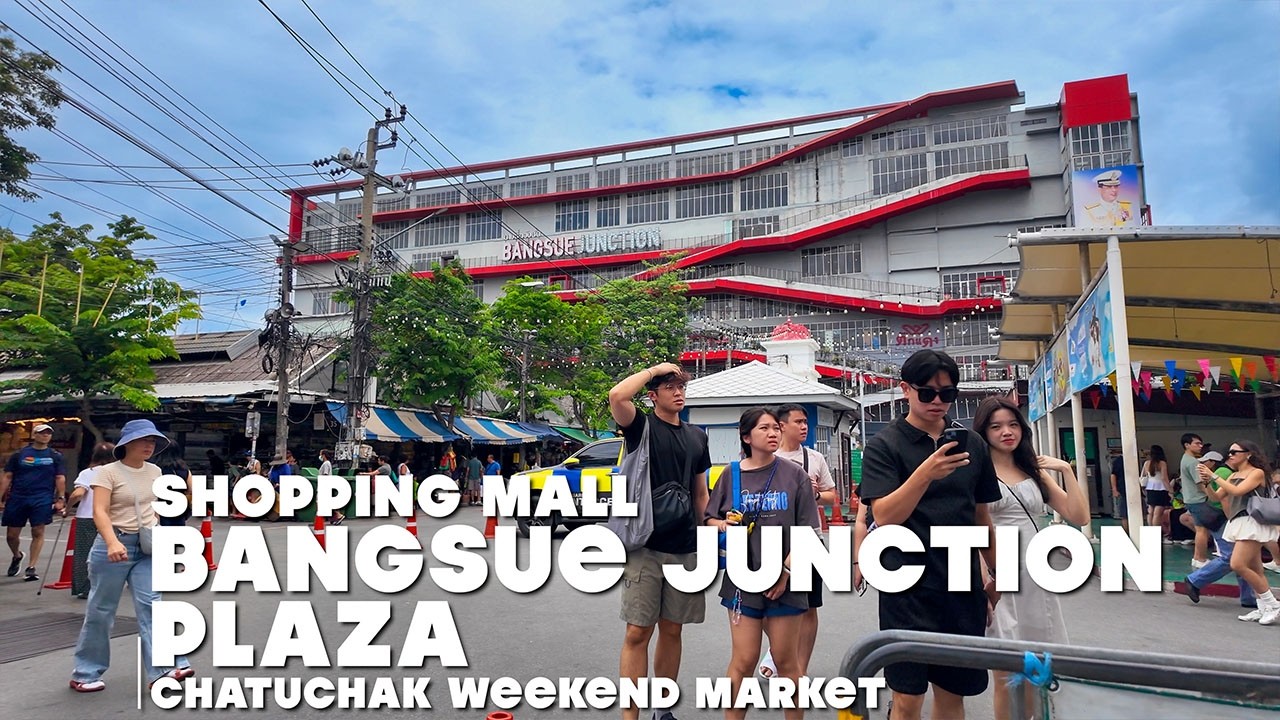 Vintage & Fashion Shopping Mall! Bangsue Junction Plaza /  in Chatuchak market
