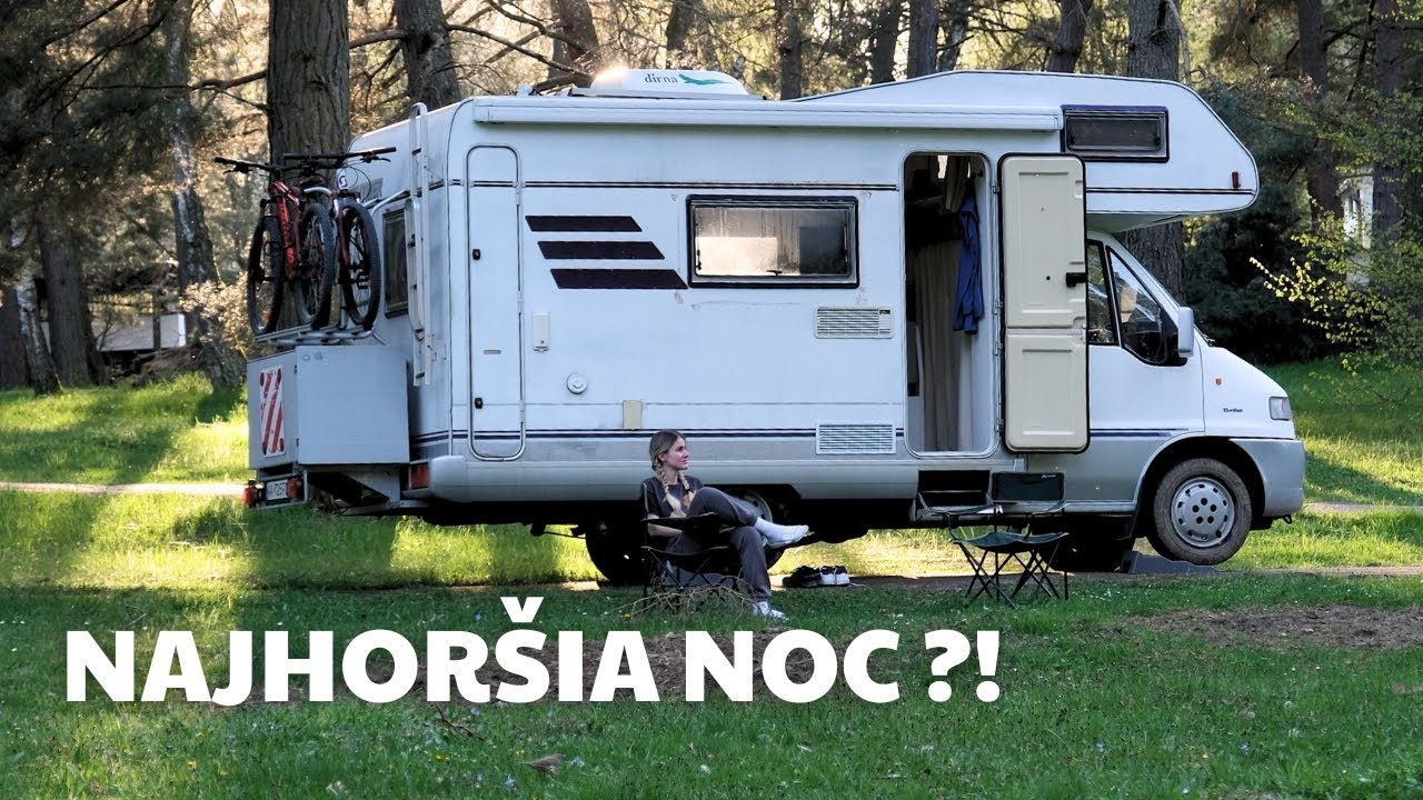 Najhoršia prvá noc v obytnom aute – zapadli sme | My cestujeme