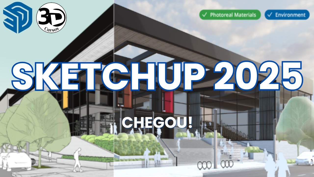 ⚠️CONHEÇA AS NOVIDADES DO SKETCHUP 2025! ⚠️