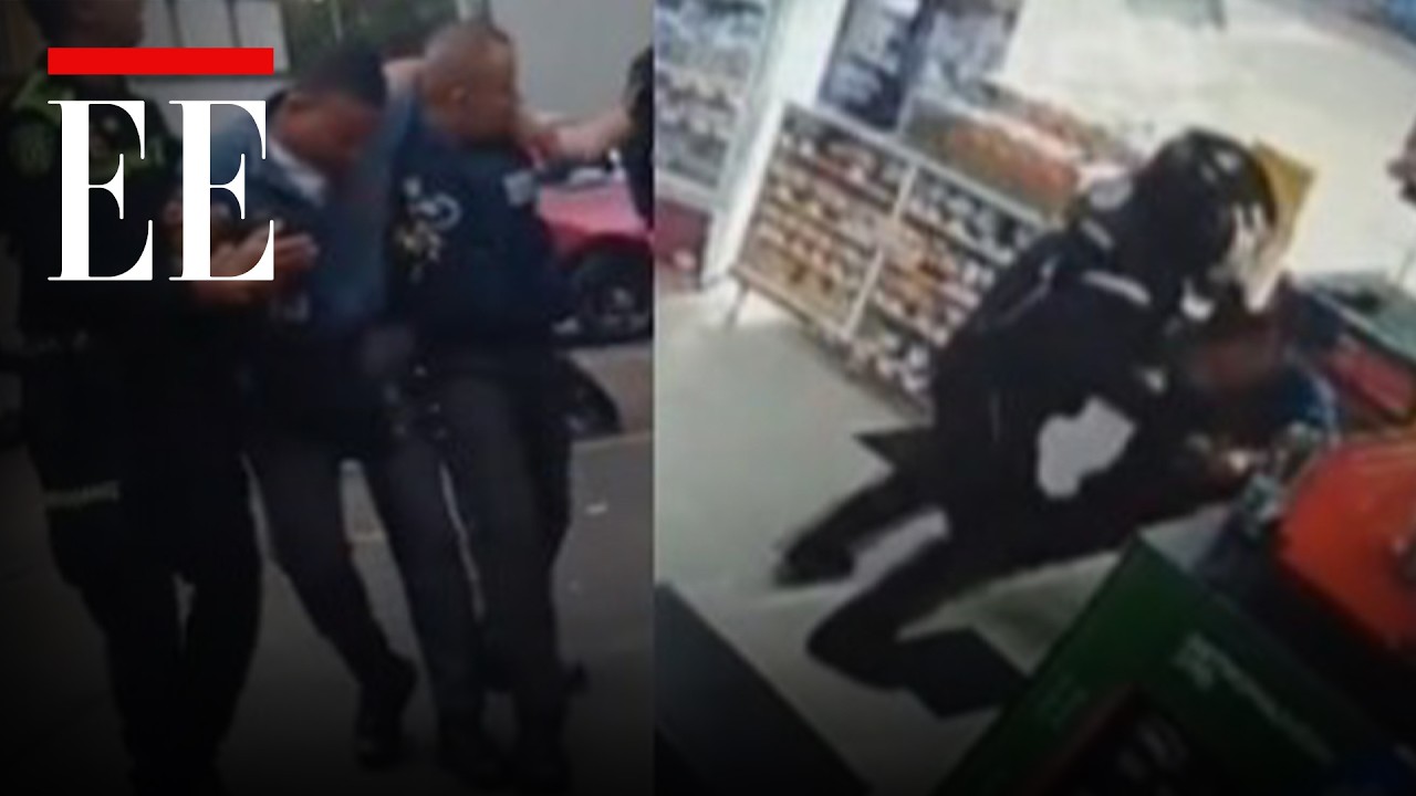 As&iacute; fue el robo en el Oxxo de Teusaquillo: un guarda lesionado | El Espectador