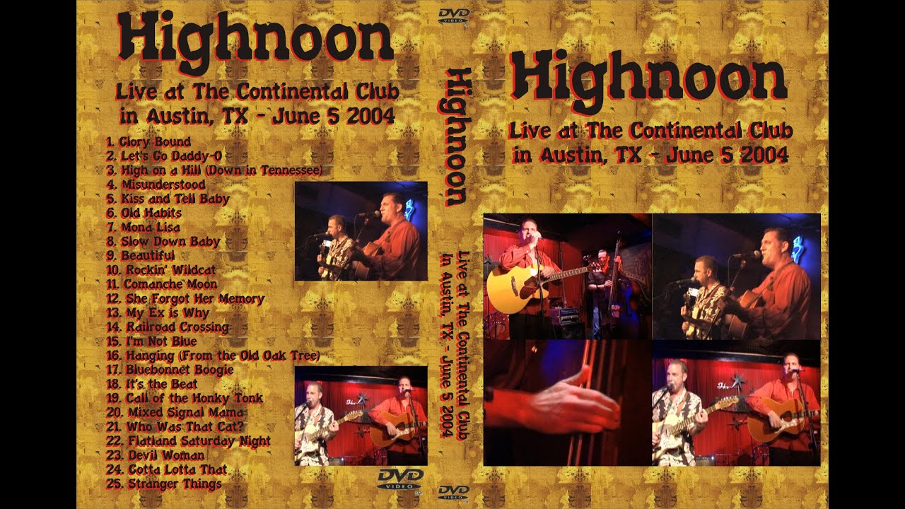 HIGH NOON rockabilly trio at Continental Club, Austin, Tx. June 5, 2004