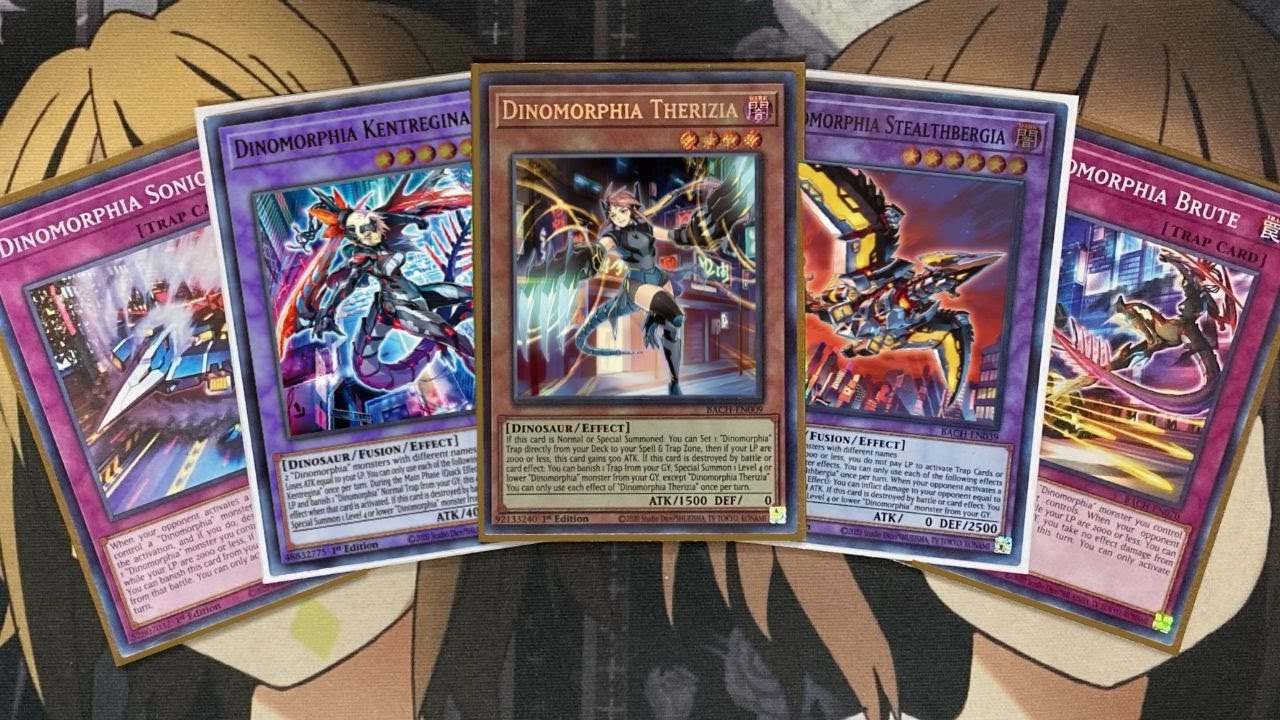 My Dinomorphia Yugioh Deck Profile for March 2022