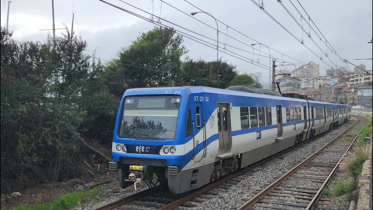 Trenes EFE Valparaíso / Portales - Recreo