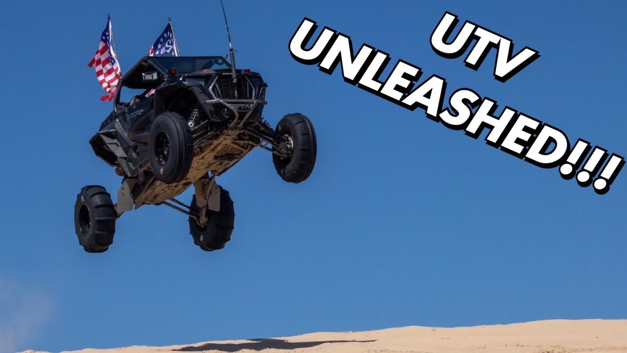 Luci Hits BIG JUMPS At UTV UNLEASHED & Tests out SAND STRIPPER Paddle Tires | Silver Lake Sand Dunes