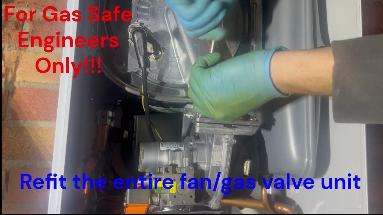Fault F32 on Vaillant Eco Tec / How to replace fan