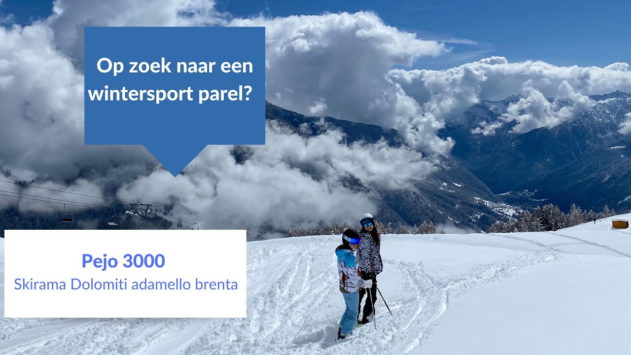 Sneeuwzeker en top geprepareerde pistes bij Pejo 3000 in Trentino