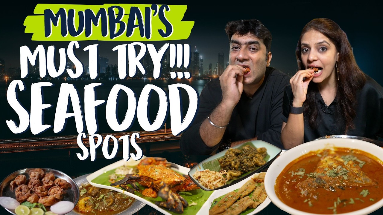 Mumbai’s Must-Try Seafood Spots | Best Seafood Experience in the City | Pomfret fry | Tandoori Crab
