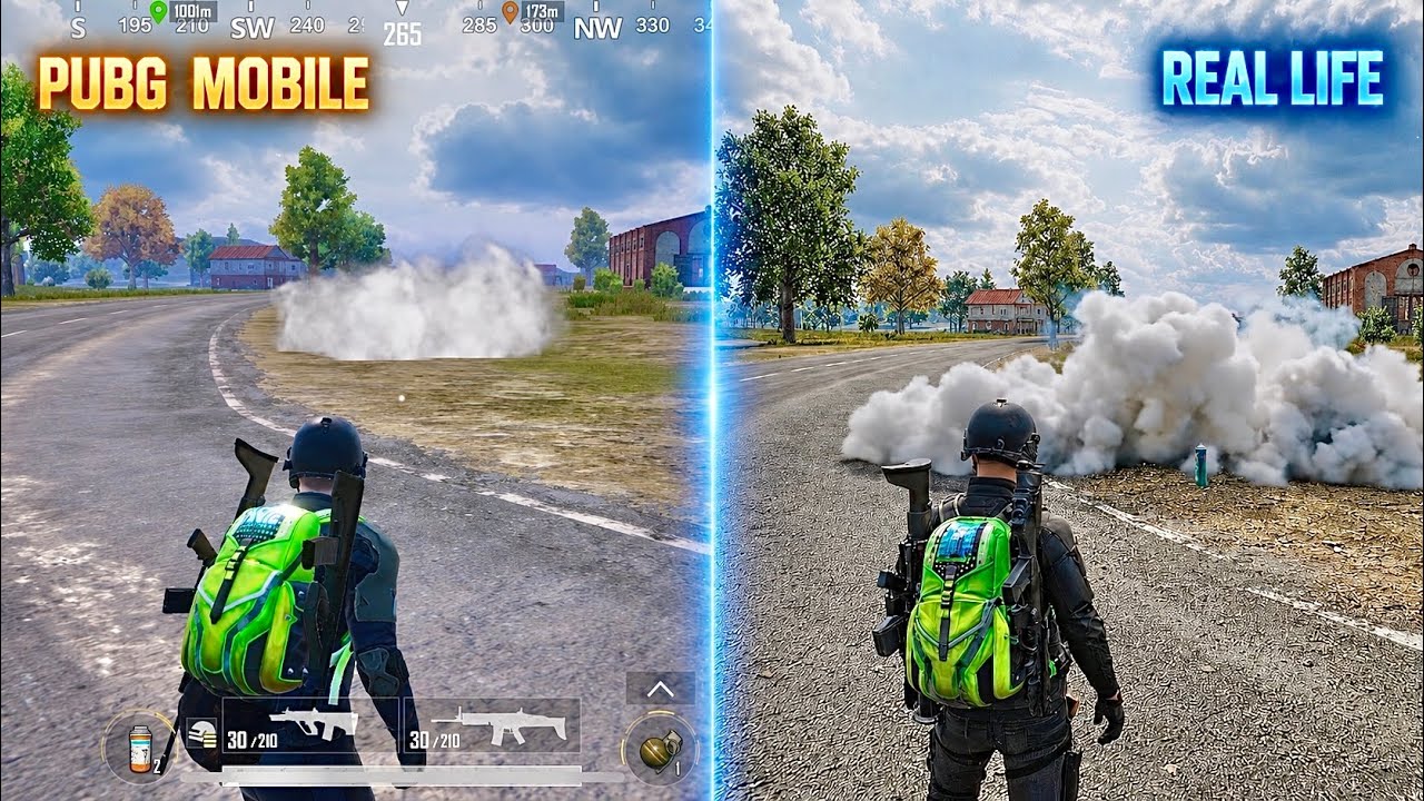 PUBG Mobile vs REAL LIFE Graphics! (RTX ON / Unreal Engine 5) 😱🔥
