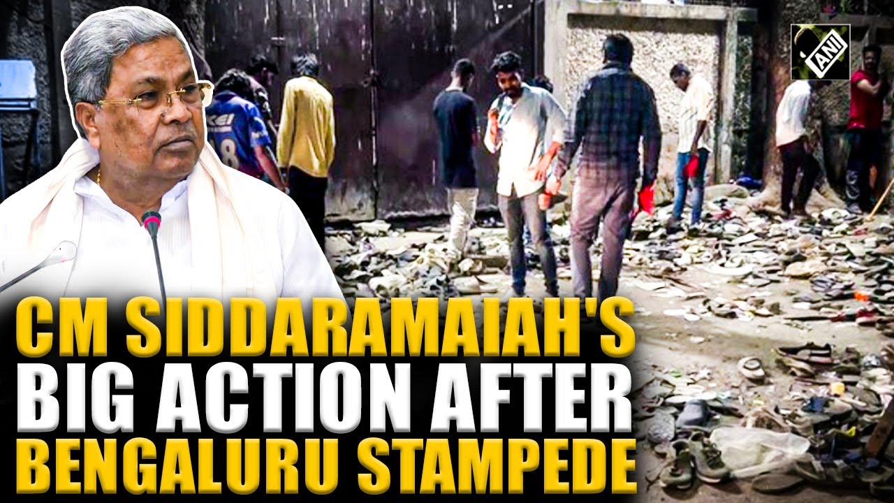 Bengaluru top cop suspended, CID to probe incident - Big action by CM Siddaramaiah