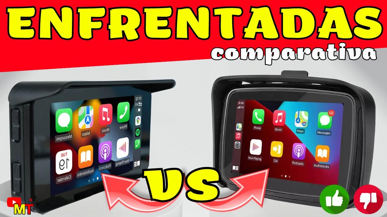 Carplay OTTOCAST para Moto👉 C5 vs C5S ▶︎Conecta tu Iphone o Android / Pantalla 5