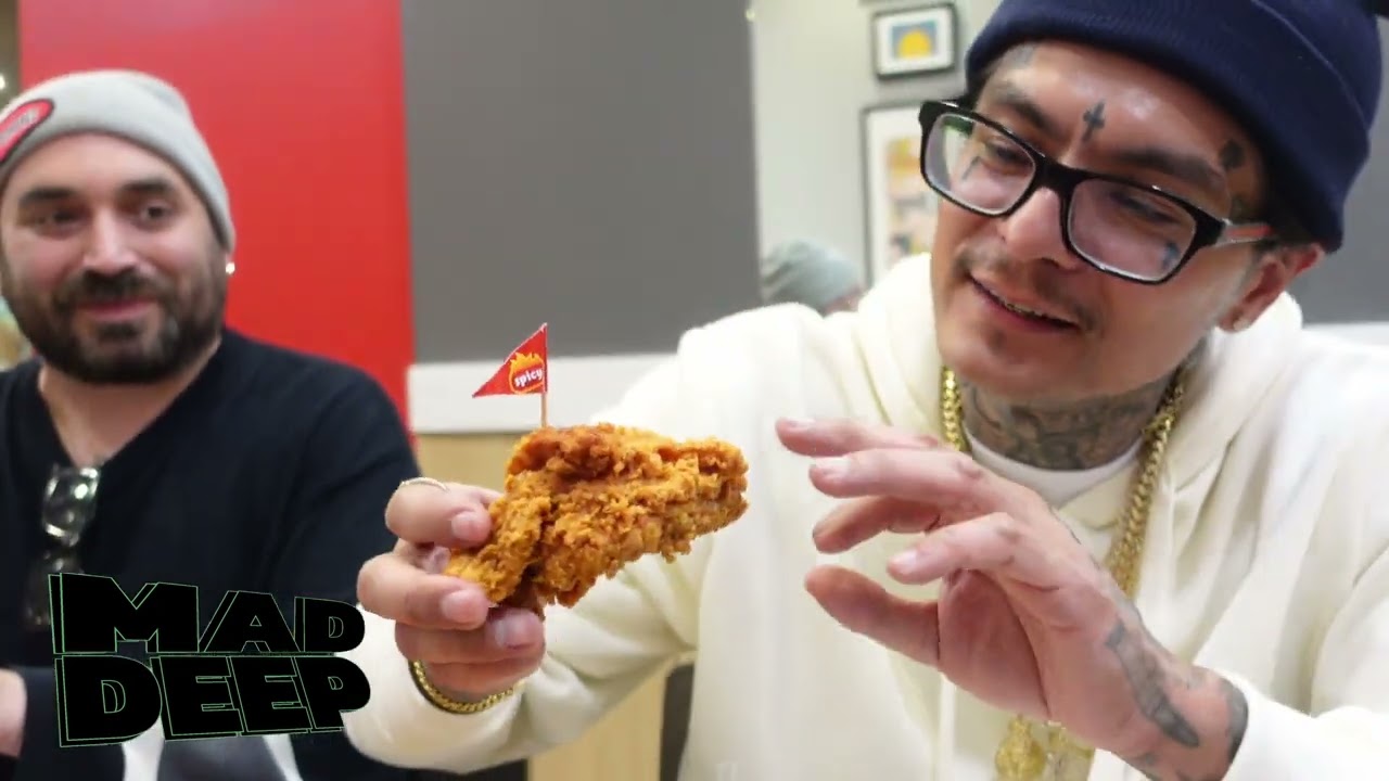 LUNCH ON LUSH EP.1 - Asian Gangster Rapper P Thrizzle Tries Jollibee For The First Time #OTRRecords