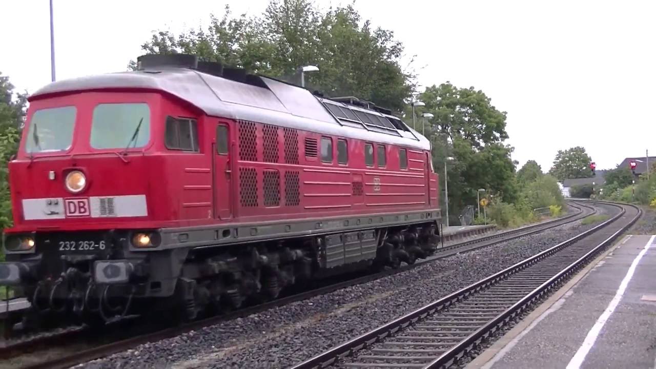 Ludmilla (BR 232) im Bahnhof Stockau