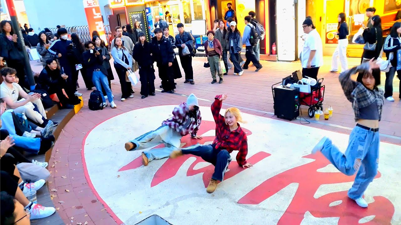 [STREET ARTIST] RECO. WITH SEOHEE. INTERACTIVE HONGDAE BUSKING. 241109.