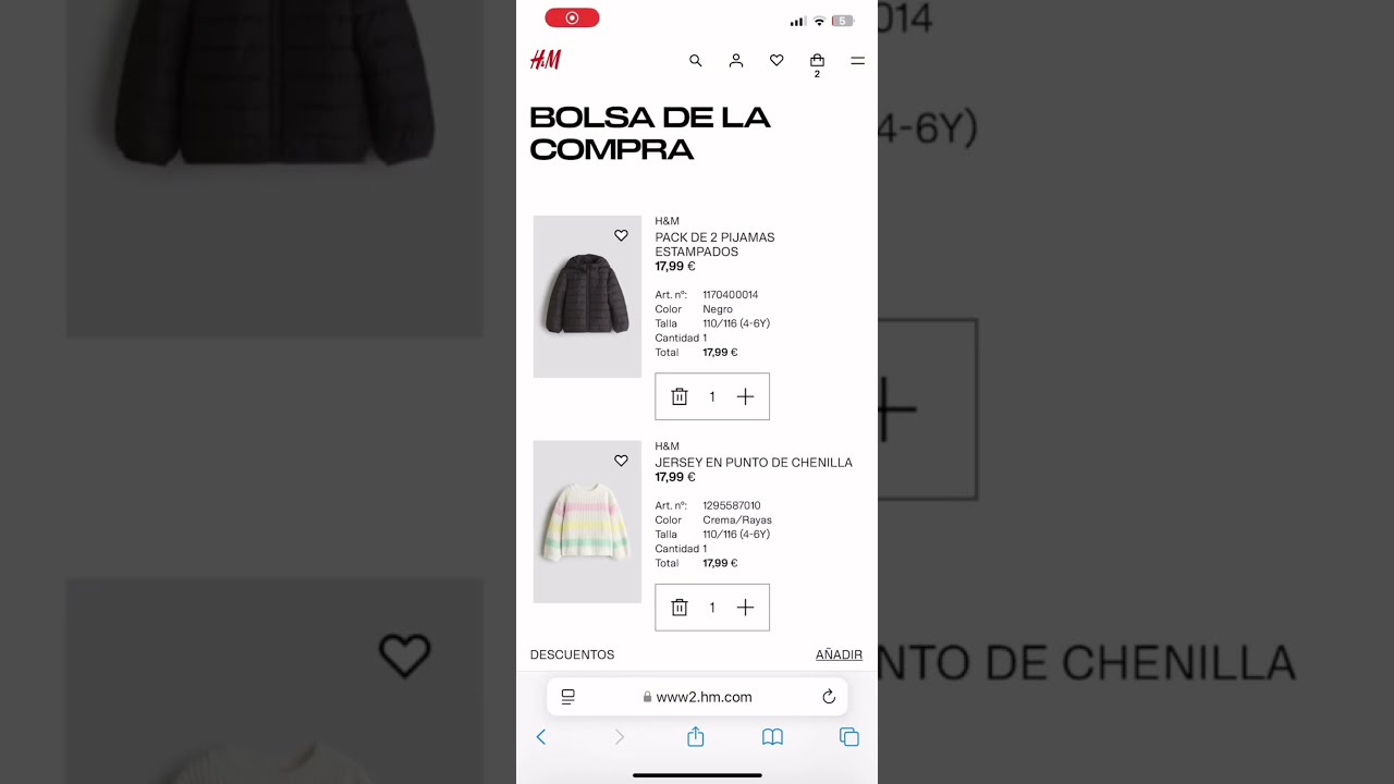 H&M Ispaniyadan sifariş qaydası | Expargo ilə birbaşa İspaniyadan al #HM #İspaniya