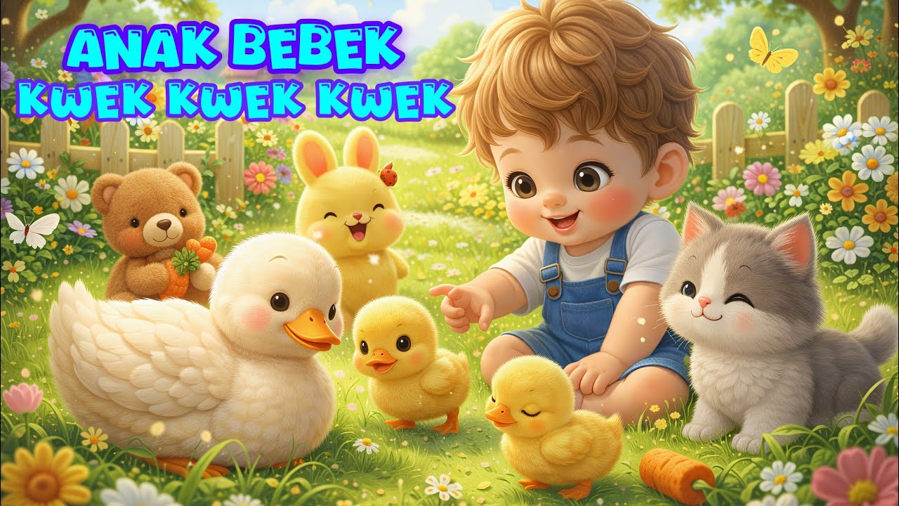 Lagu Anak Anak Bebek Kwek.. Kwek.. Kwek.. 