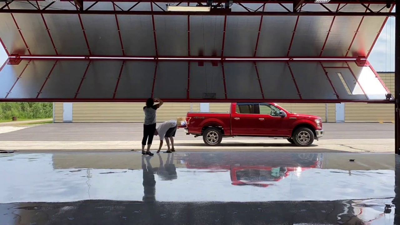 Hangar Door Lower Seal Installation