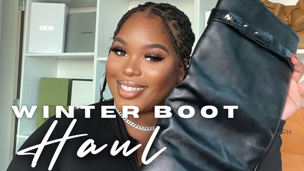 Wide Calf Friendly Winter Boot Haul | Ego Shoes, Akira