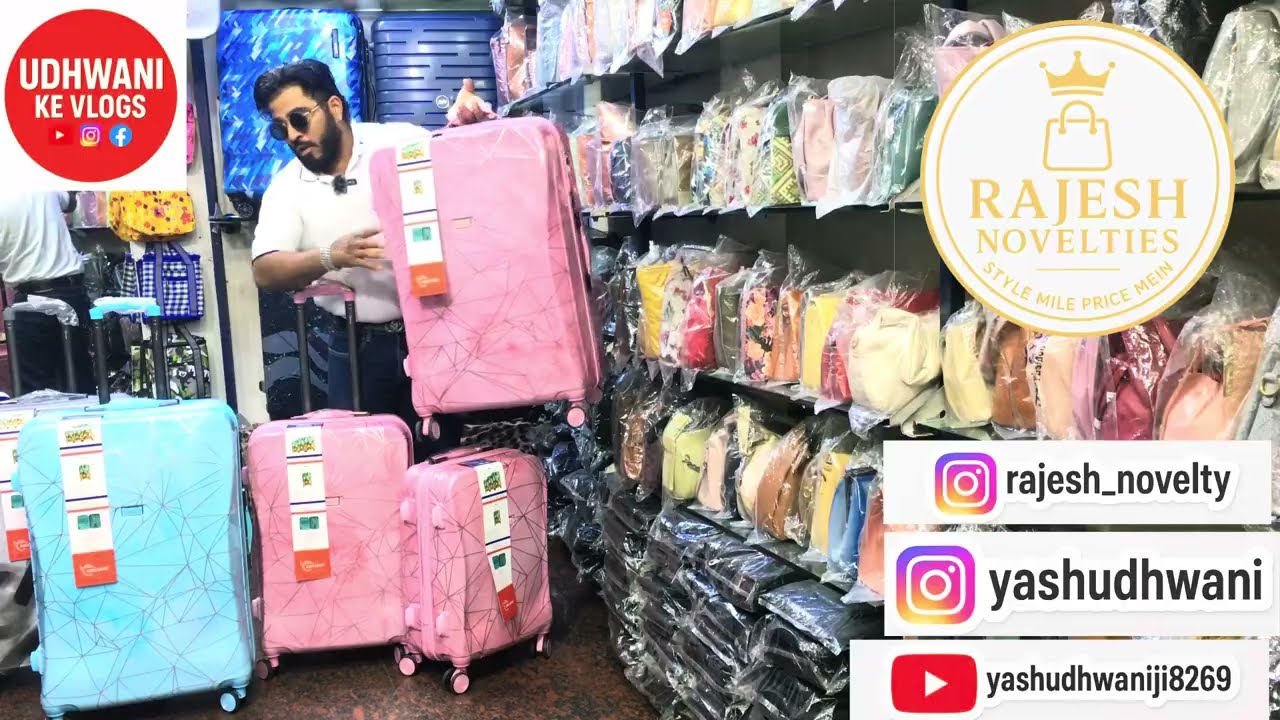 Big size trolly bags now our store Rajesh novelties #vlog #raipur best rate #subscribe #share #local