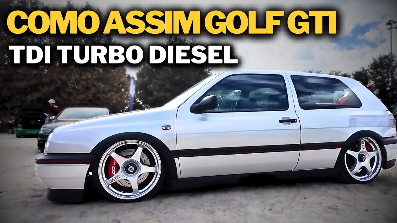 Golf GTI TDI turbo diesel Cheira carro novo!