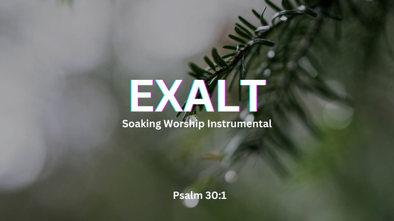 EXALT | Soaking Worship Instrumental | Prayer | Devotional | Piano | Violin and Pads