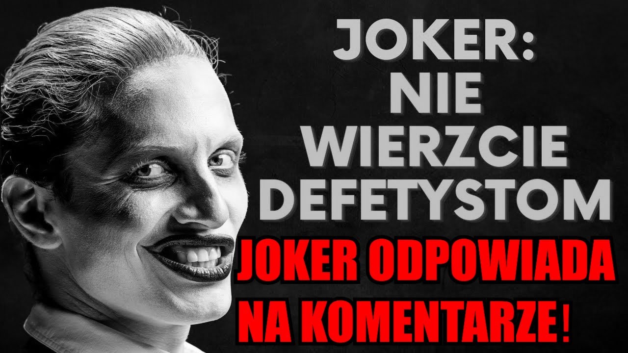 FINANSOWY PREPPERS - JOKER ODPOWIADA NA KOMENTARZE