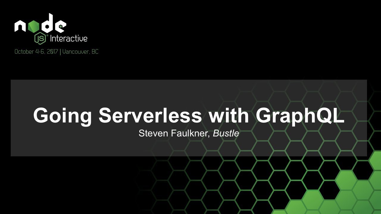 Going Serverless with GraphQL