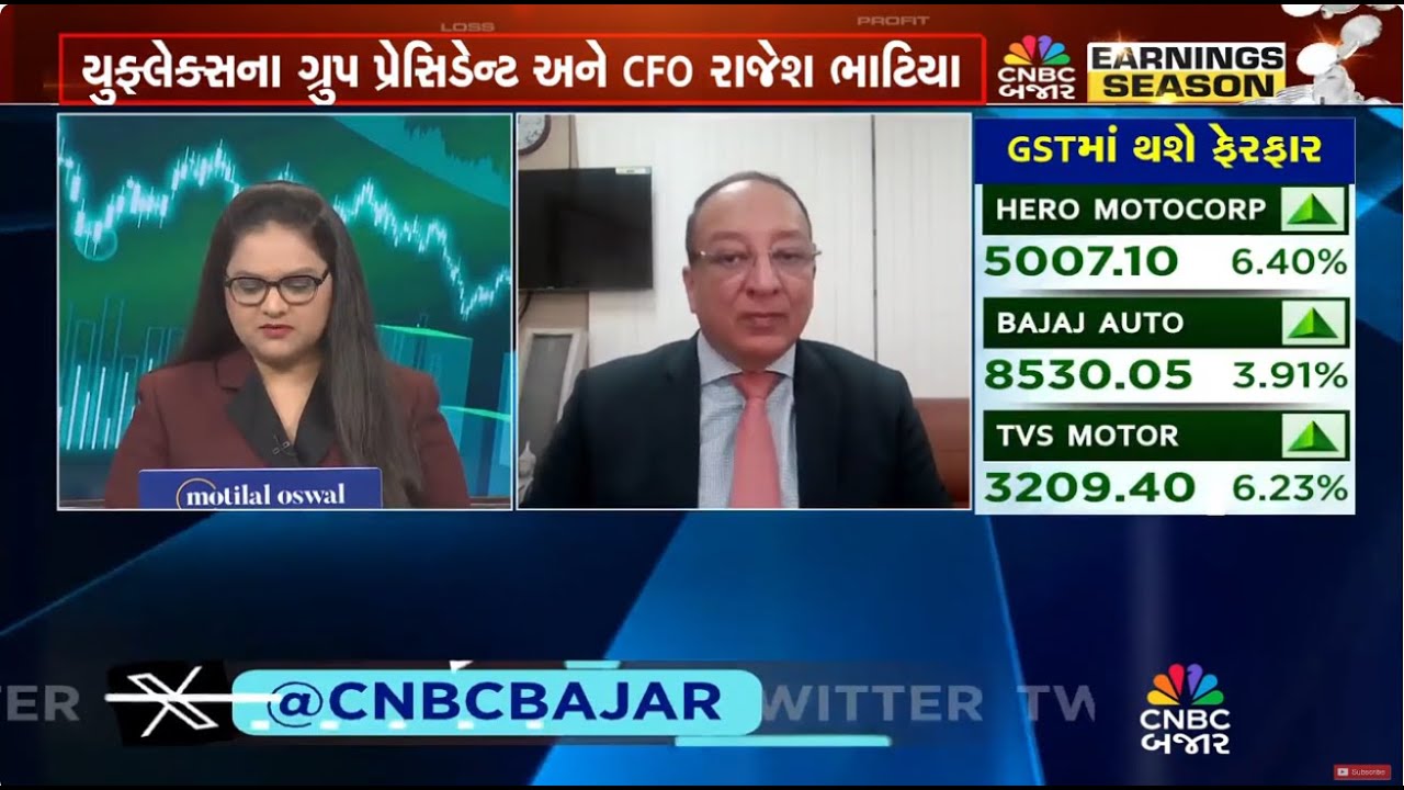 18 Aug 2025: Rajesh Bhatia Group CFO UFlex, in an interview with CNBC Bajar on Q1 FY26 results