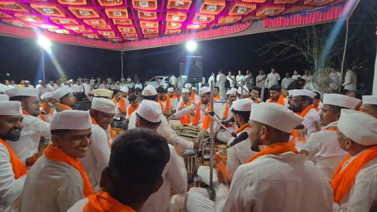 जबरदस्त सुंदर वारकरी जोड भजन | पनवेल परिसर #वारकरी omkar mahadik 