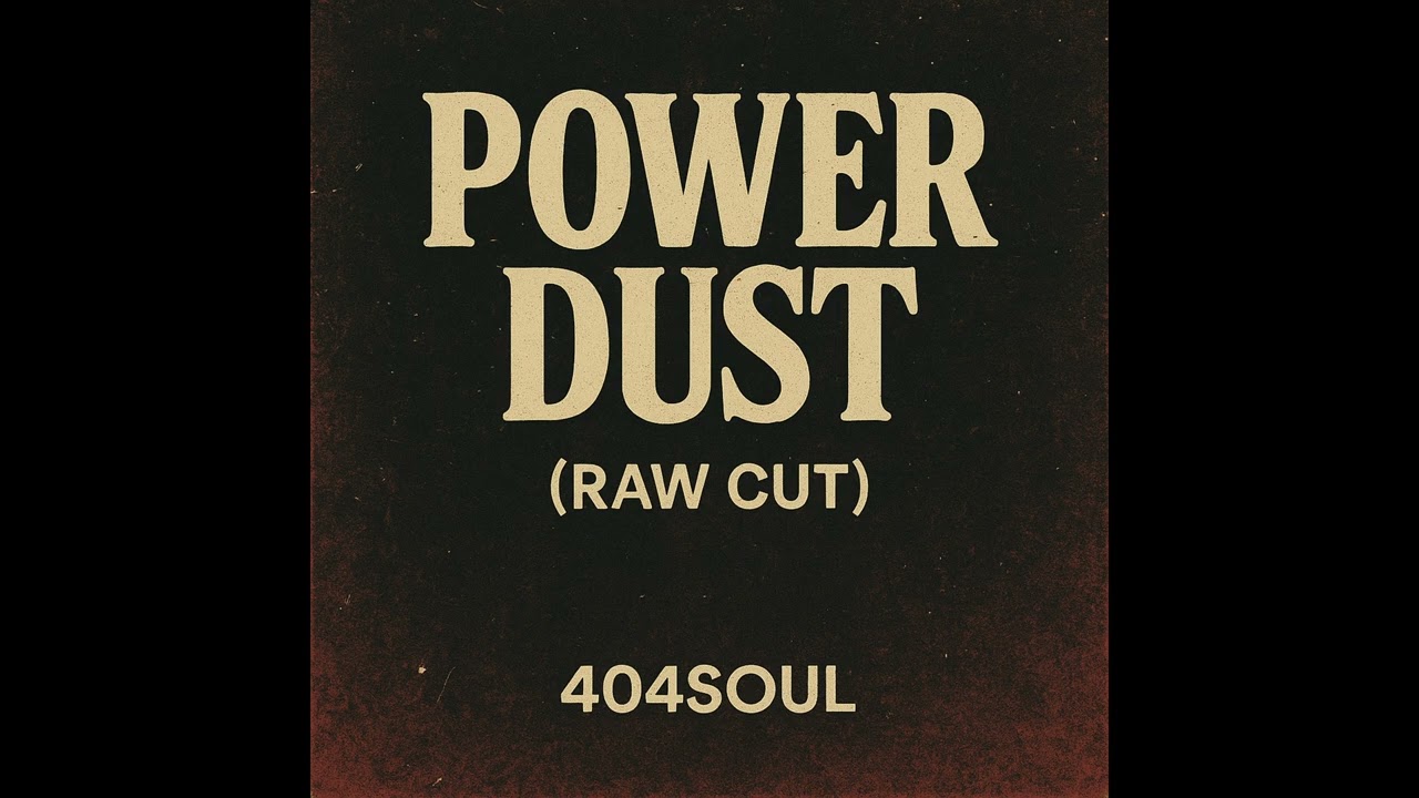 ⚡️404SOUL &mdash; Power Dust (RAW CUT) #ai #music #404 #rap #hiphop #glitch
