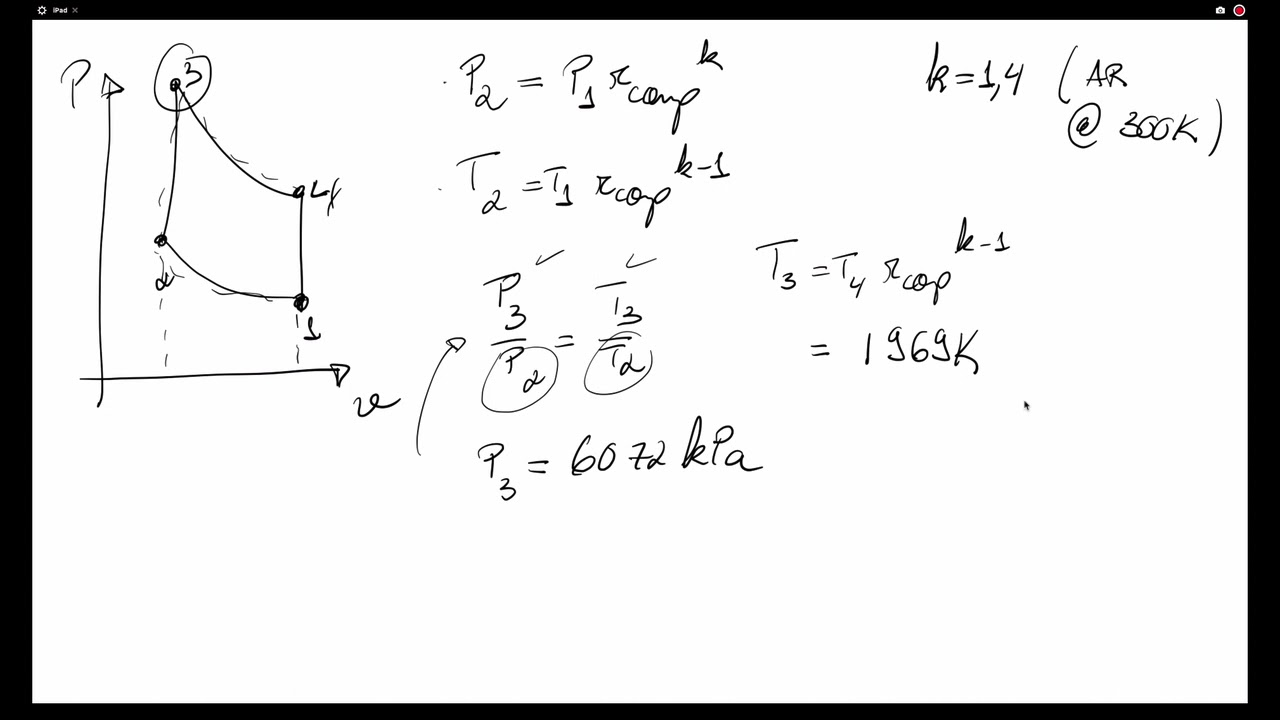 Aula Máquinas Térmicas - Ciclo Otto 4 - Exercício Ciclo Otto