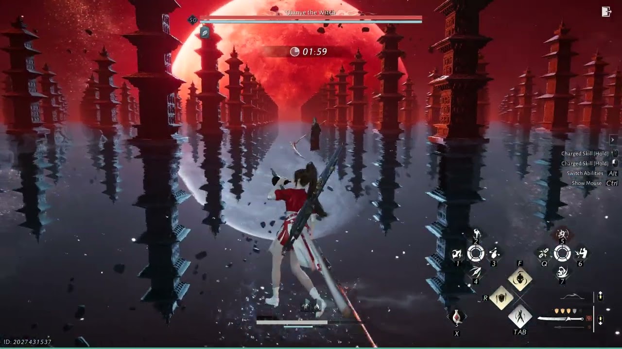 Path Challenge - Defeat Han Qianye in Trials without HP fall below 50% | Where Winds Meet