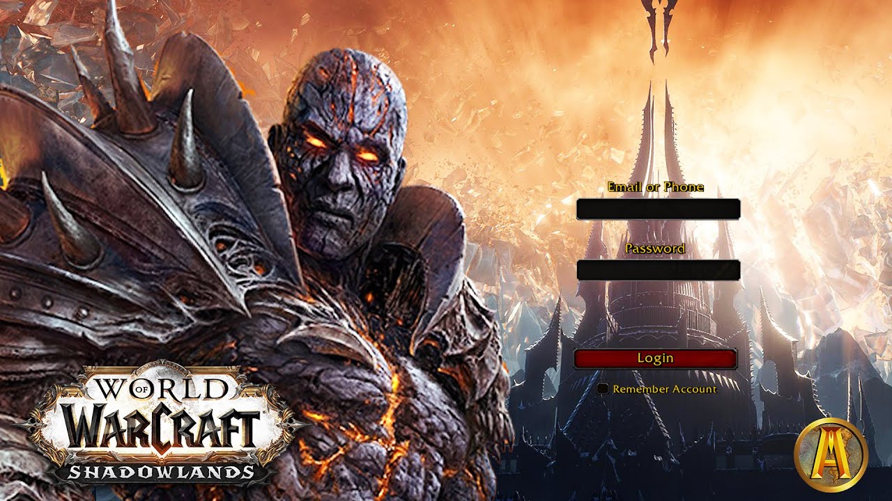Shadowlands Login Screen: Music & Animation ft. World of Warcraft: Lich King Bolvar&rsquo;s Theme