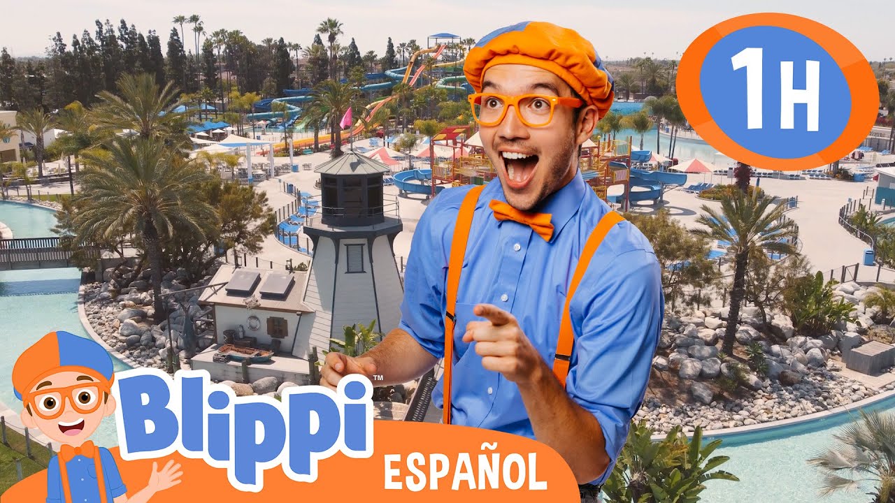 Blippi explora un parque acuático 💦💧Blippi Español | Videos educativos para niños | Juega
