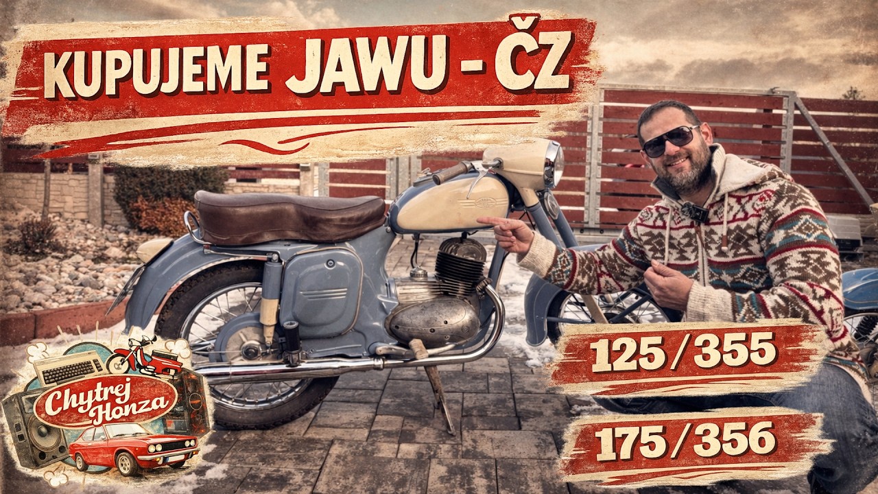 KUPUJEME Jawa ČZ 175/356 a Jawa 125/355 – jak nekoupit past na peníze