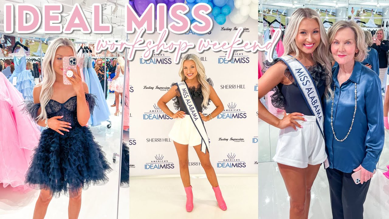 Meeting Sherri Hill! (+ Finding My Nationals Dress!) | America's Ideal Miss Workshop | Lauren Norris