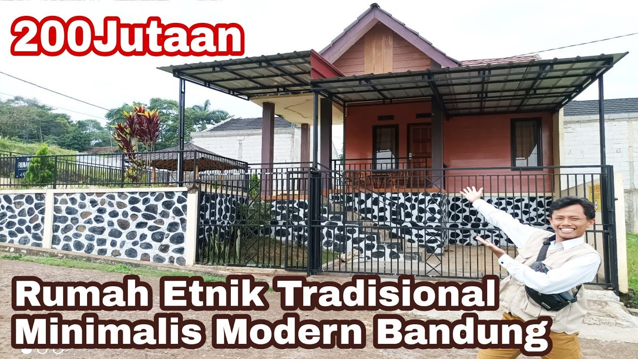 Rumah Etnik Minimalis Modern Baros City View Soreang Bandung #rumahminimalis