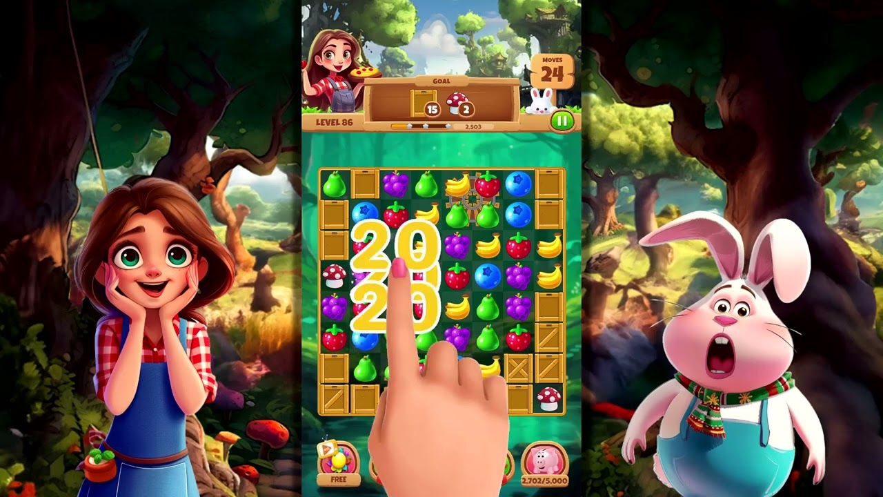 Fruit Quest: Match 3 Game Official video