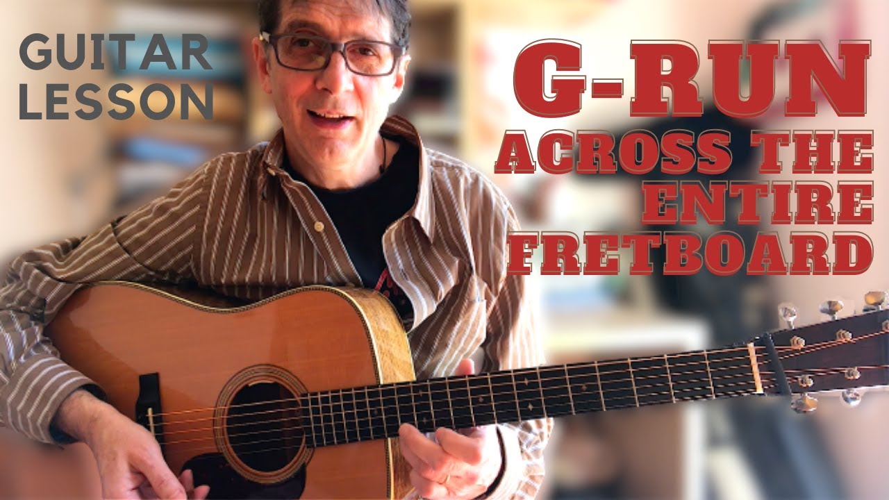 The G Run - Across The Entire Fretboard | Bluegrass Guitar Lesson