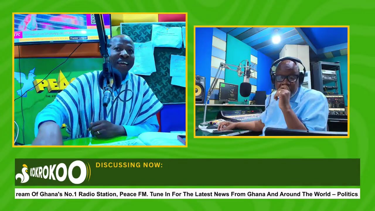Kokrokoo Discussion Segment On Peace 104.3 FM (17/10/2025)