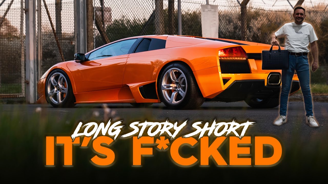 He Just Bought a Lamborghini Murcielago… And It Immediately BROKE DOWN! 💀