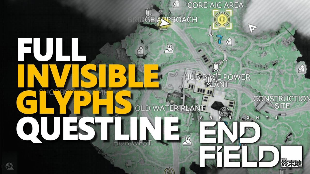 FULL Invisible Glyphs Questline Arknights Endfield