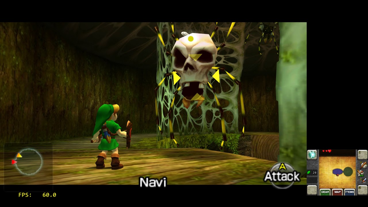 Citra Canary Libretro core - RetroArch - Legend of Zelda 3D Ocarina of Time