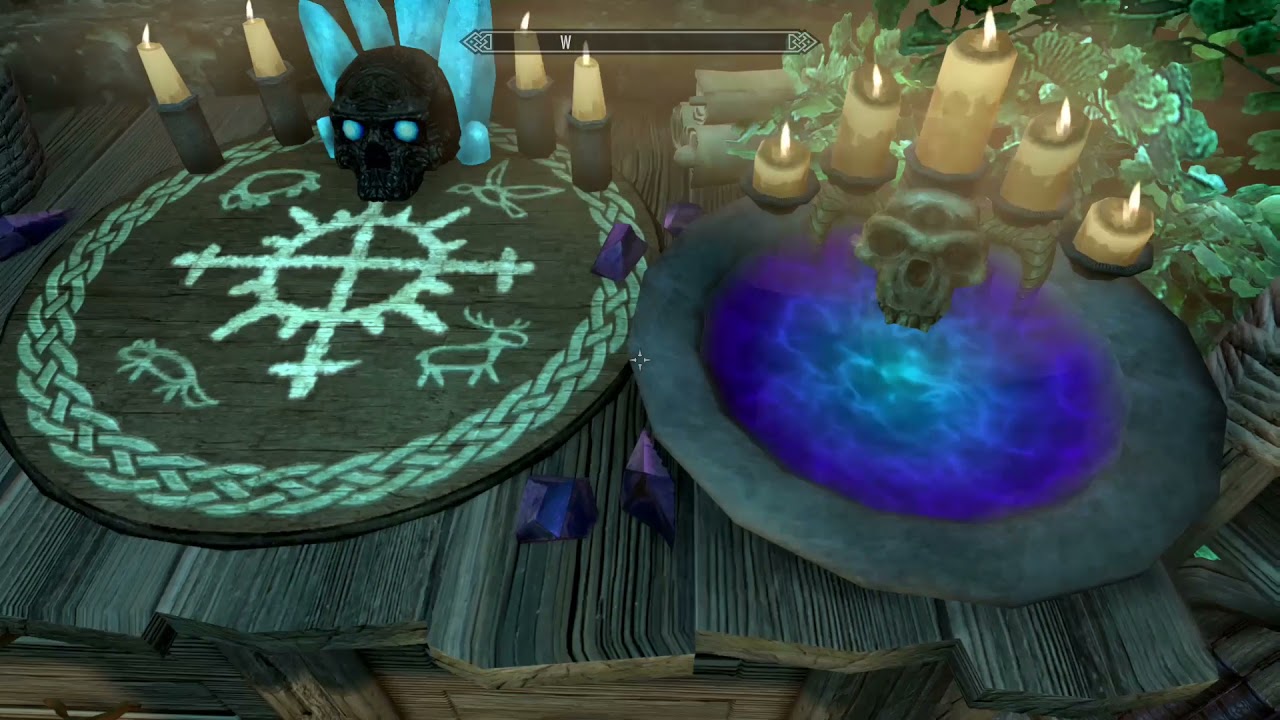 SKYRIM MODS COFFEE REVIEWS Witch Hut Player Home
