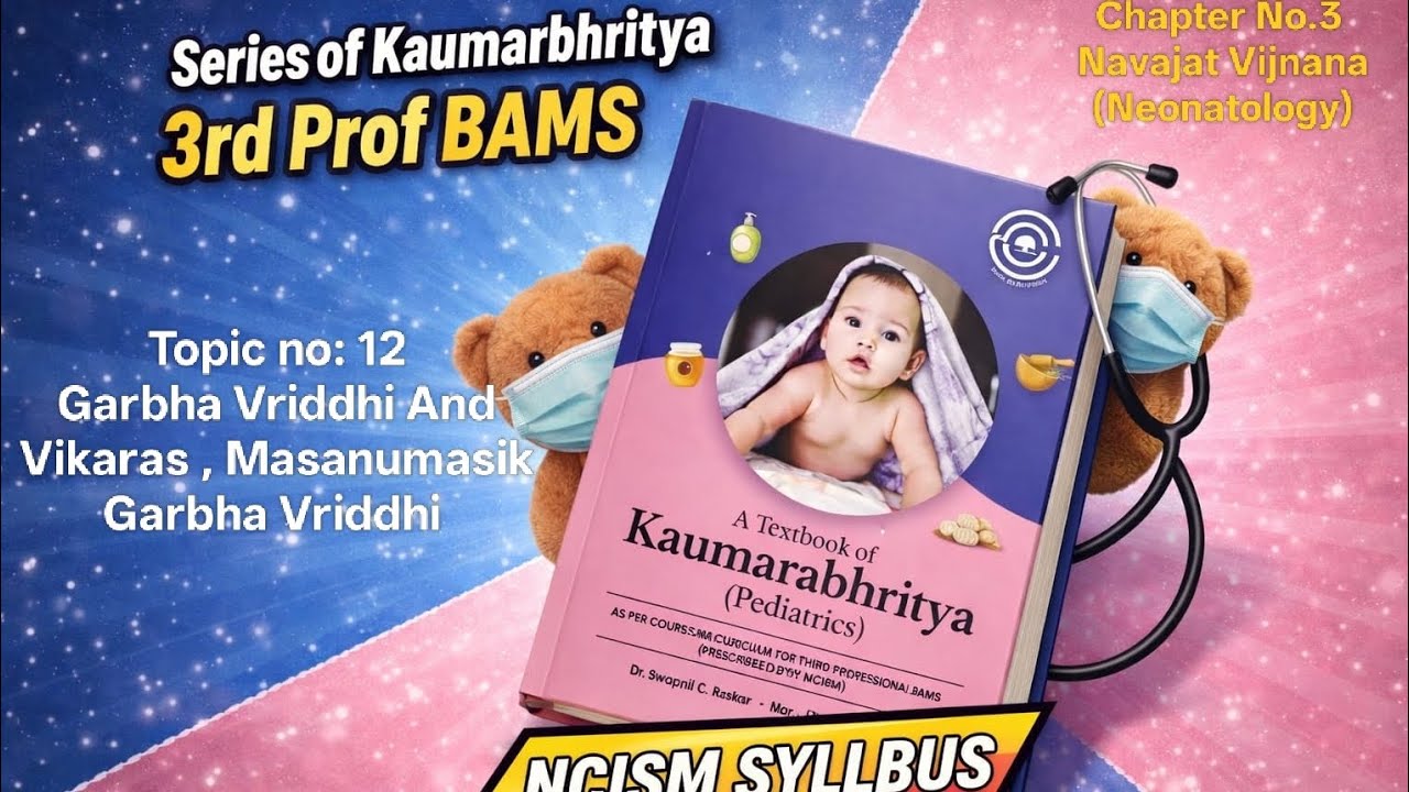 Garbha Vriddhi And Vikaras | Masanumasik Garbha Vriddhi | Applied And Clinical Embryology | KaumarB