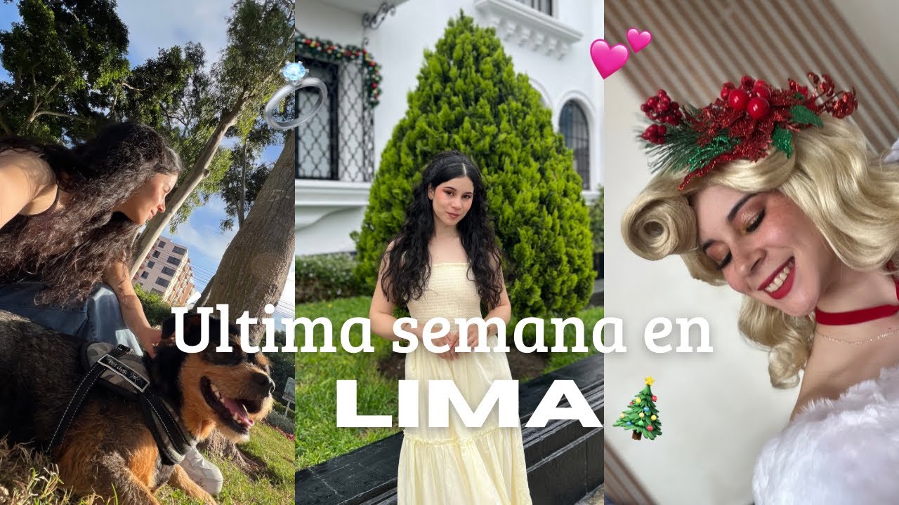 Días intensos antes de navidad 🎄☀️ Boda, eventos, actuación y compras pre viaje / Keki Rojas. 