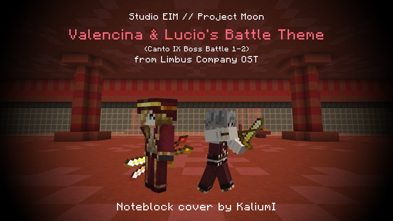 Studio EIM - Valencina & Lucio's Theme / Canto IX Boss 1-2 (Limbus Company OST) || Note Block Cover